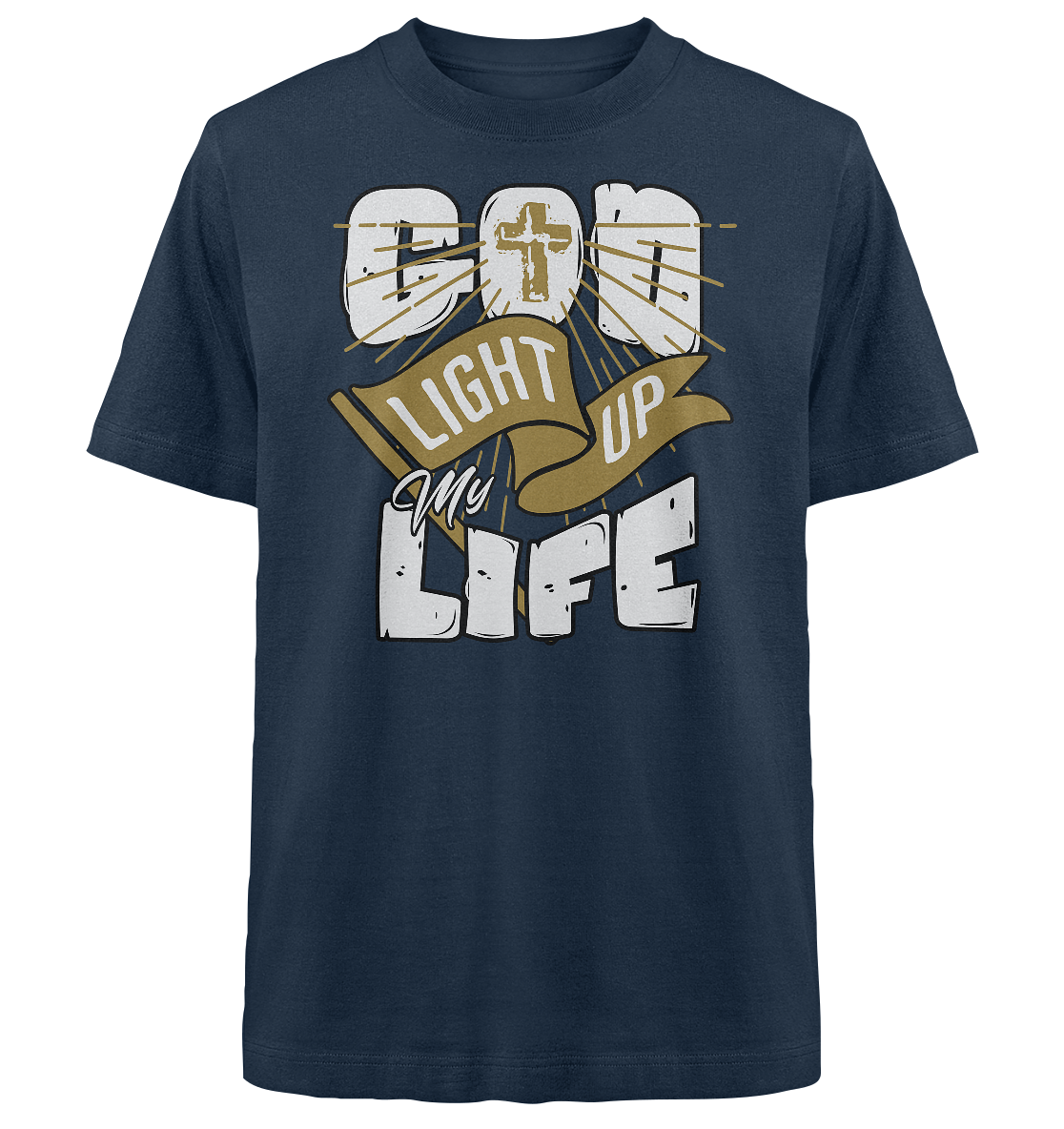 God light up my life - Heavy Oversized Shirt