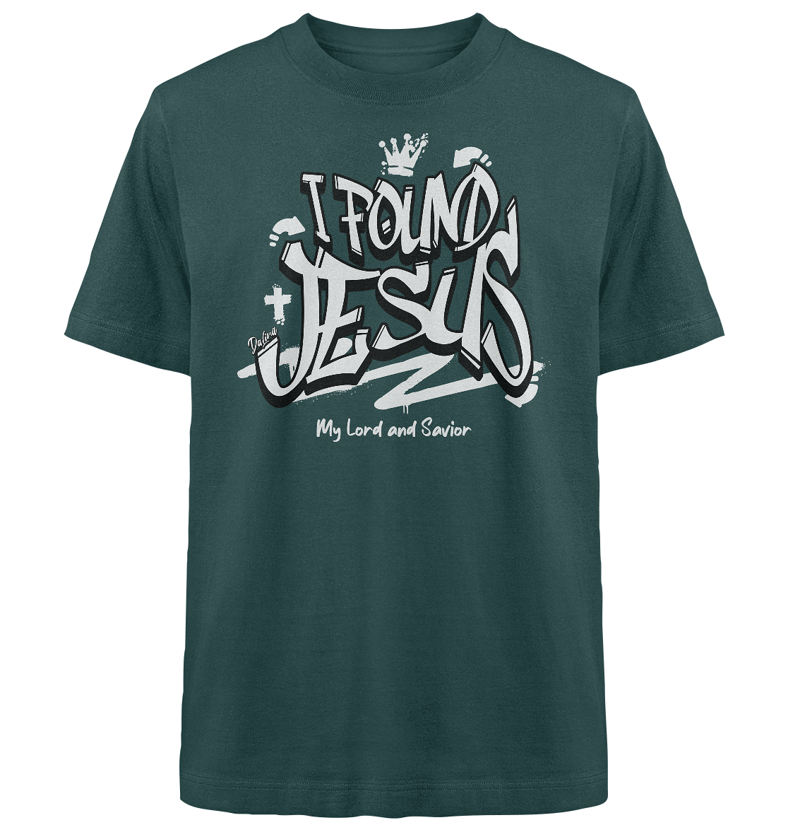 I found Jesus - Heavy Oversized Shirt
