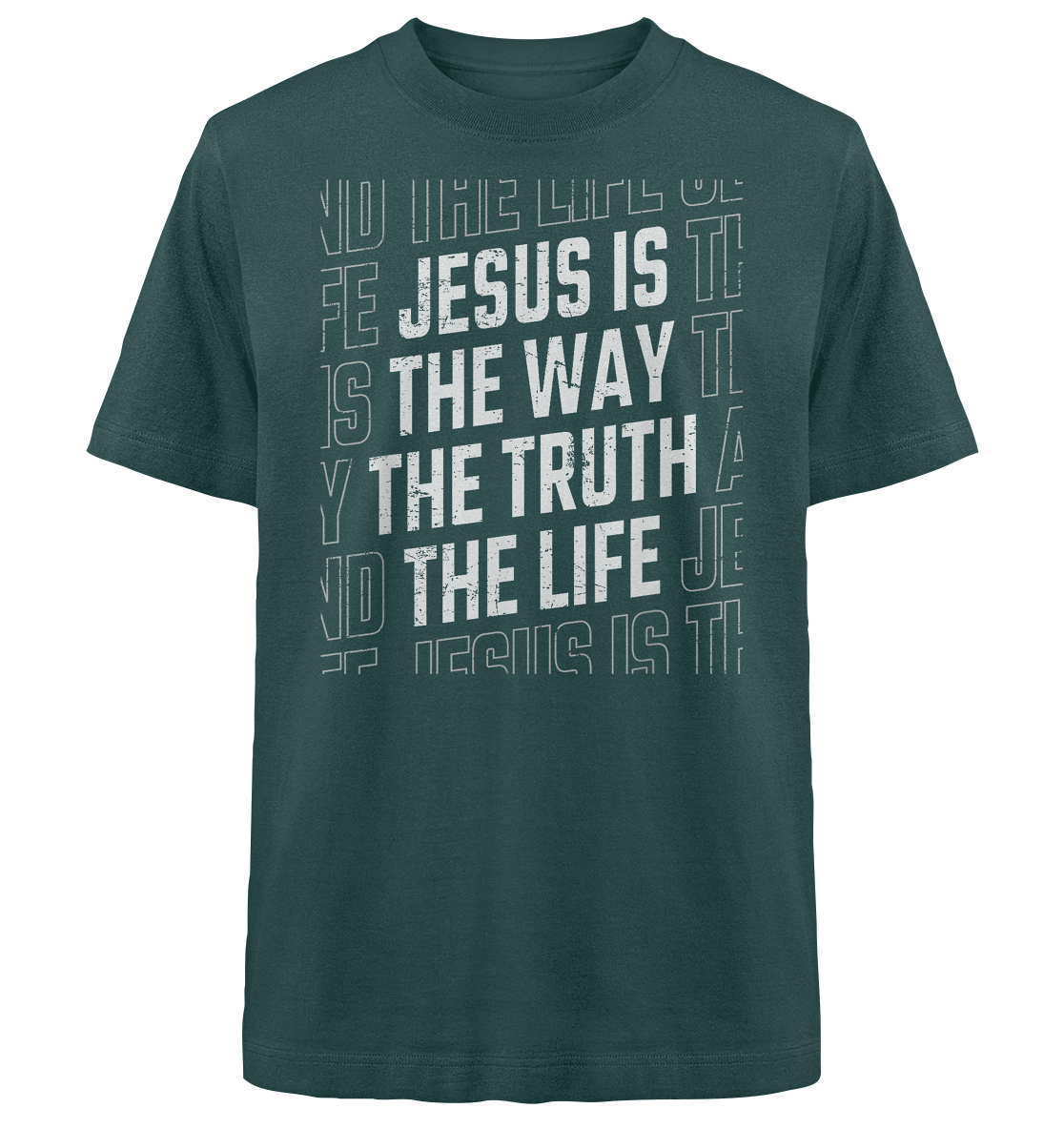 Jesus is the Way - Heavy Oversized Shirt