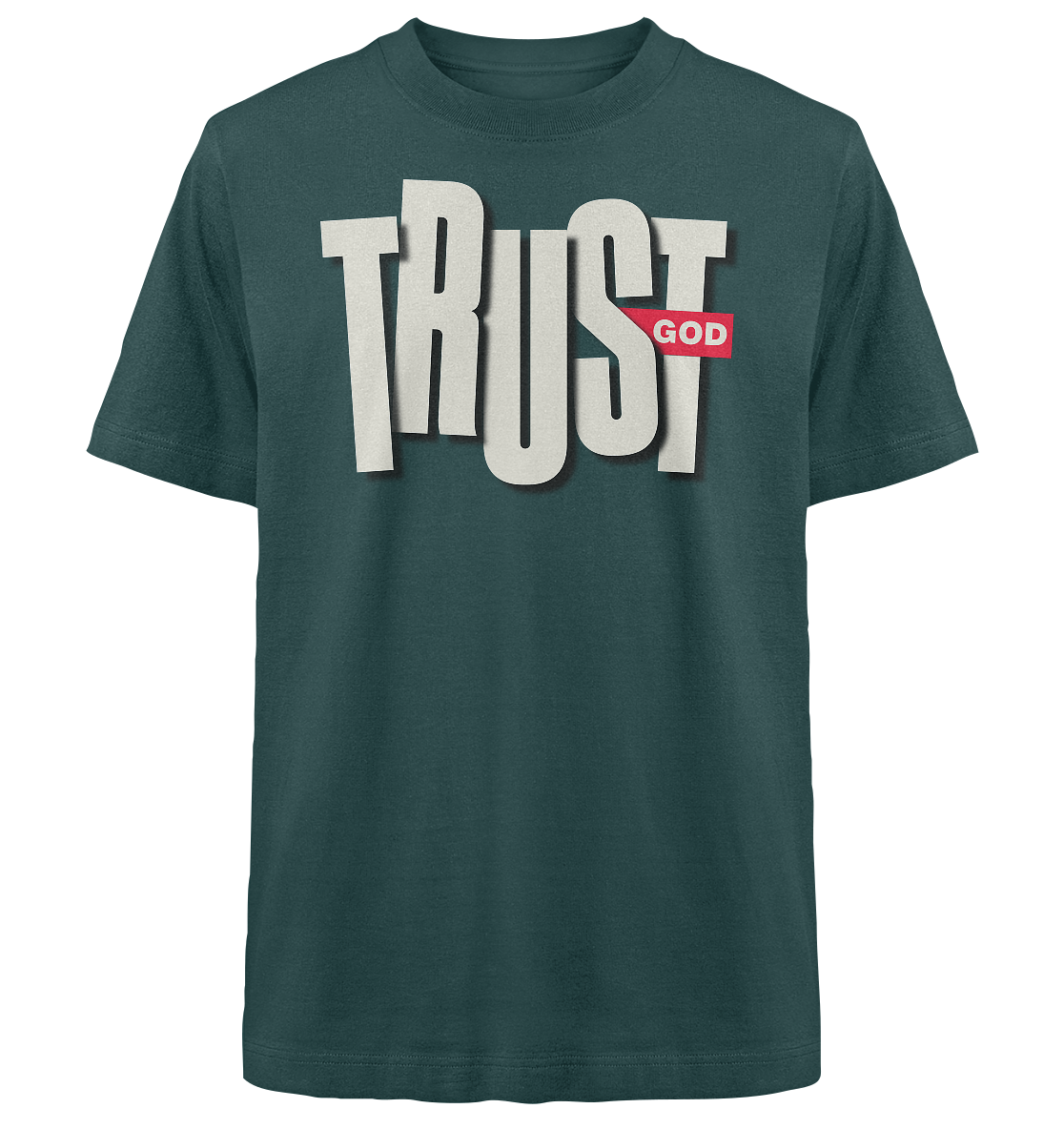 TRUST GOD - Heavy Oversized Shirt