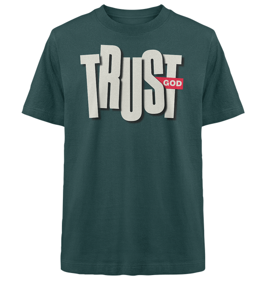 TRUST GOD - Heavy Oversized Shirt
