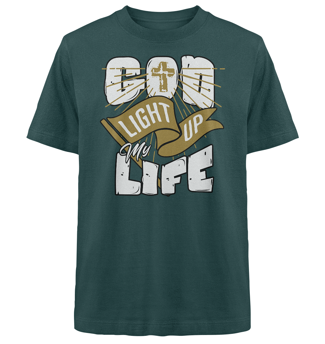 God light up my life - Heavy Oversized Shirt