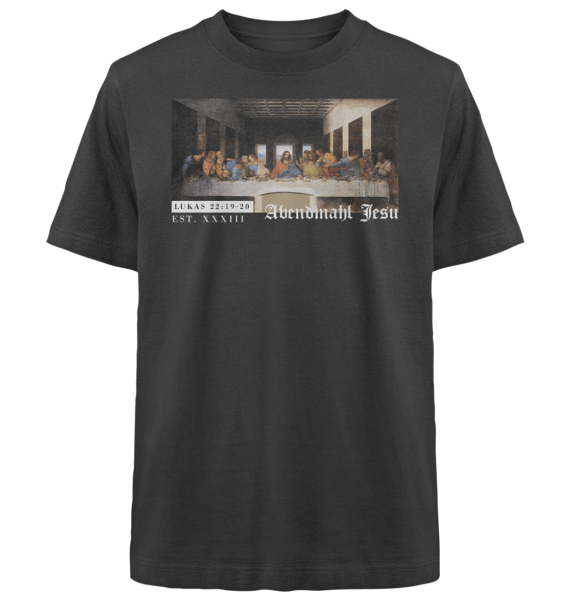 Abendmahl Jesu - Heavy Oversized Shirt
