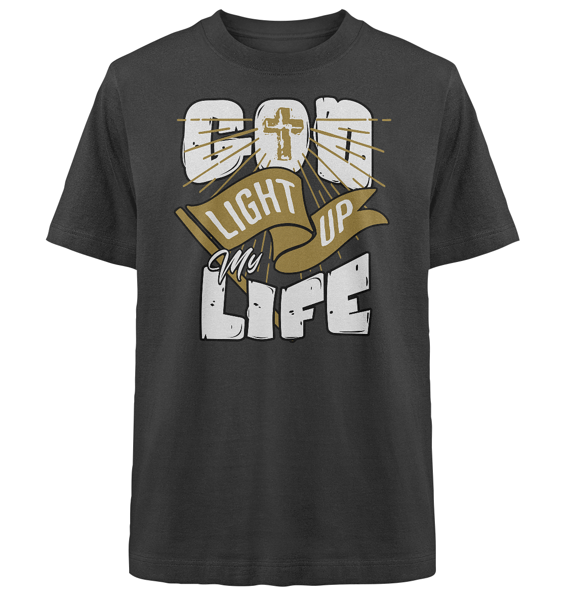 God light up my life - Heavy Oversized Shirt