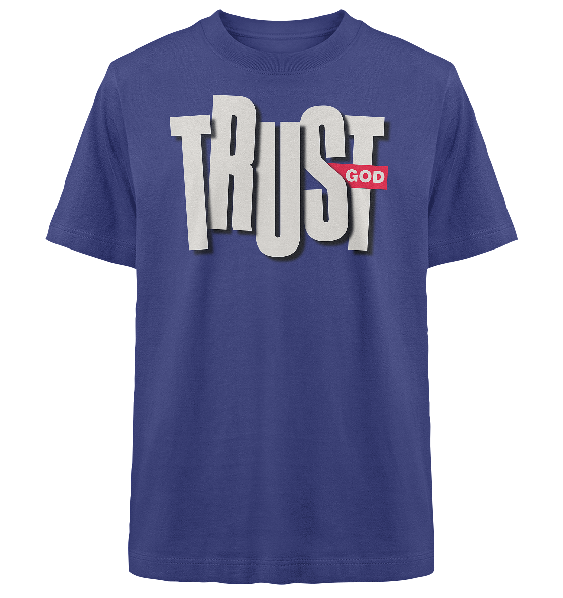 TRUST GOD - Heavy Oversized Shirt