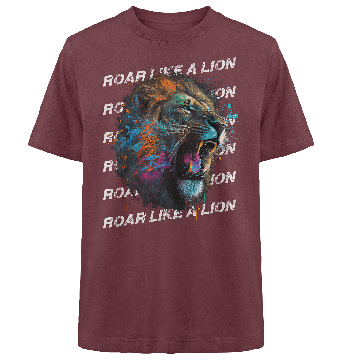 Roar like a Lion - Heavy Oversized Shirt