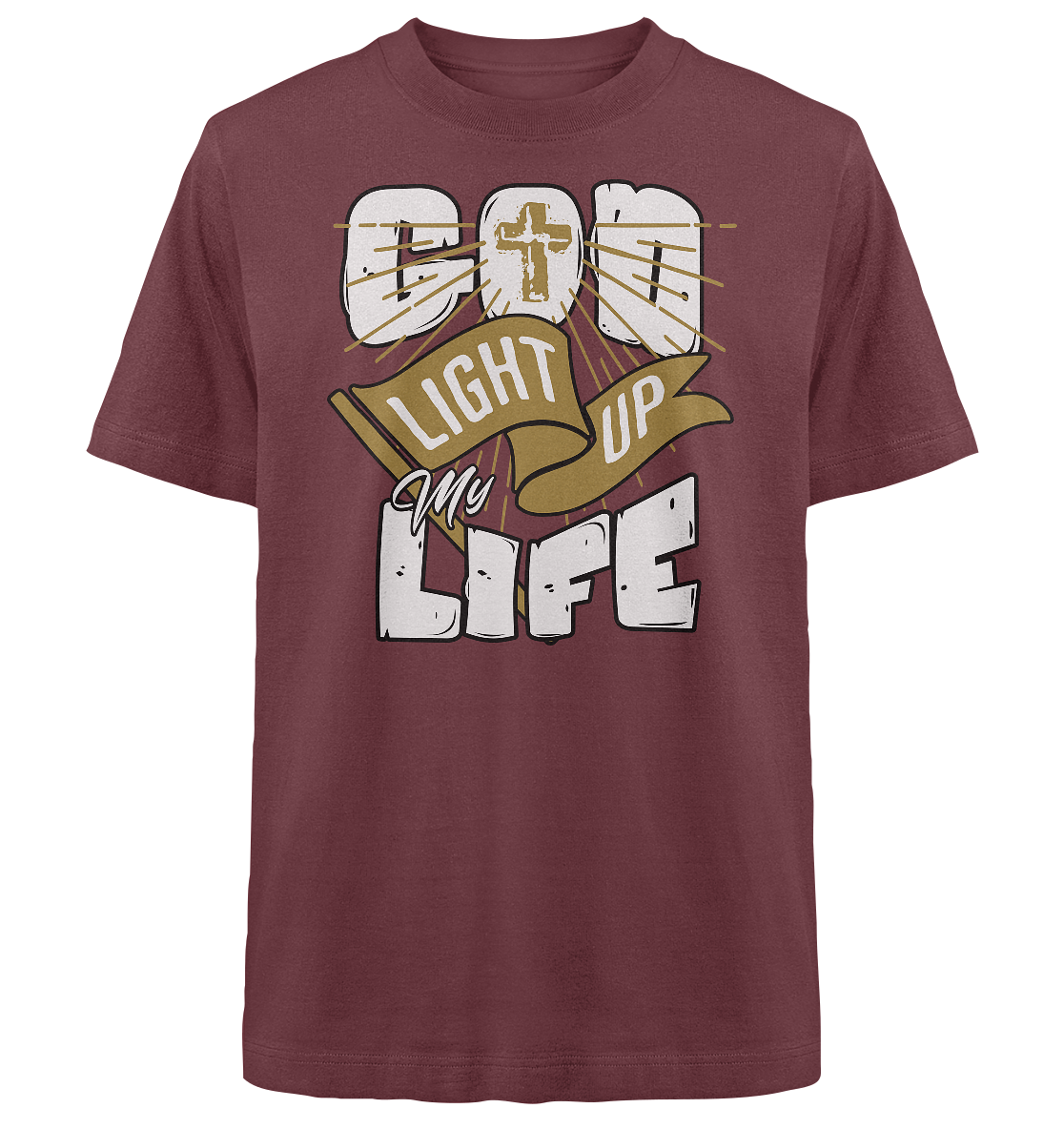 God light up my life - Heavy Oversized Shirt