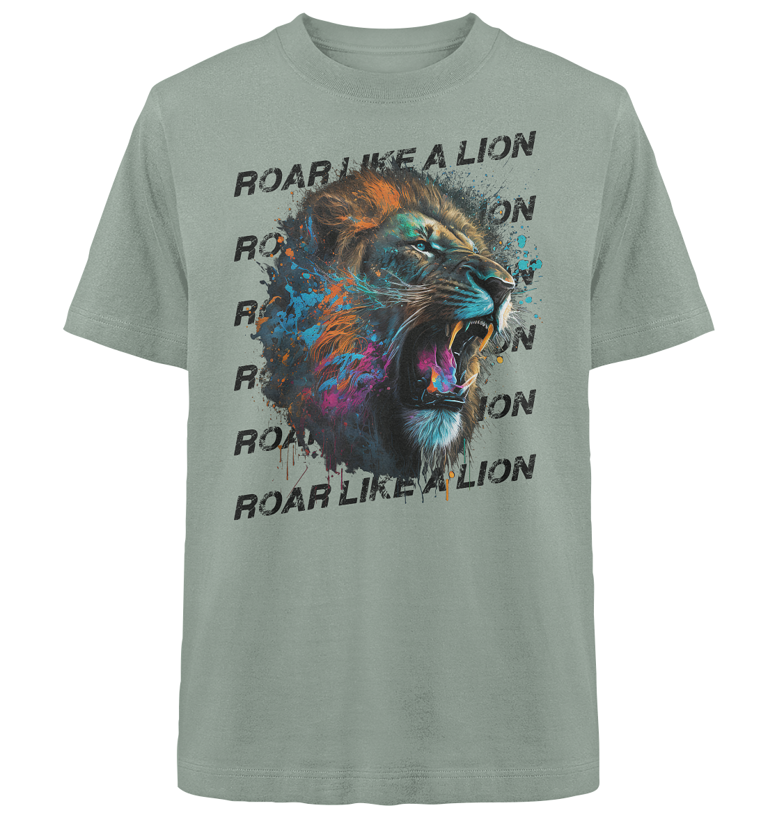 Roar like a Lion - Heavy Oversized Shirt