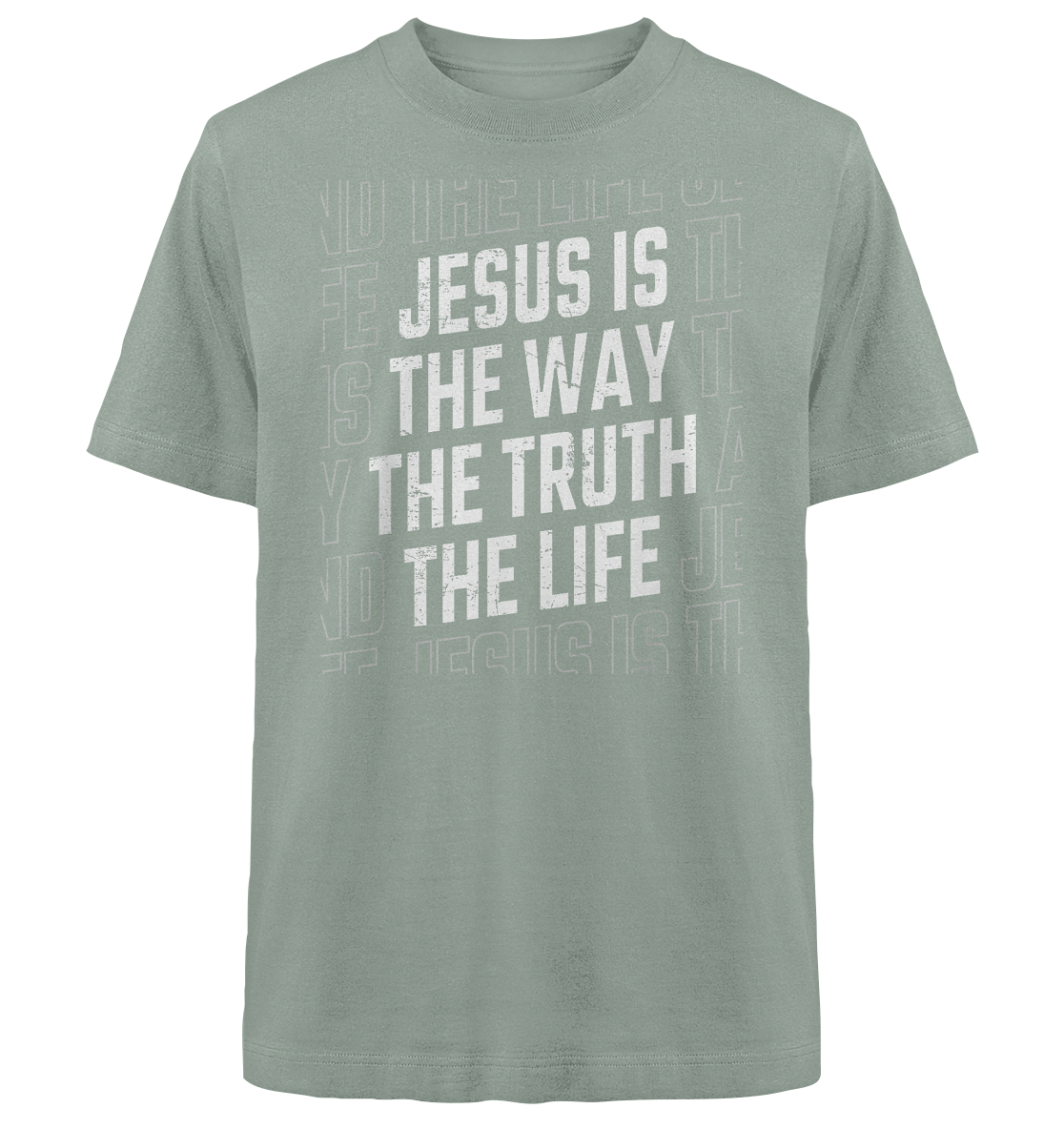 Jesus is the Way - Heavy Oversized Shirt