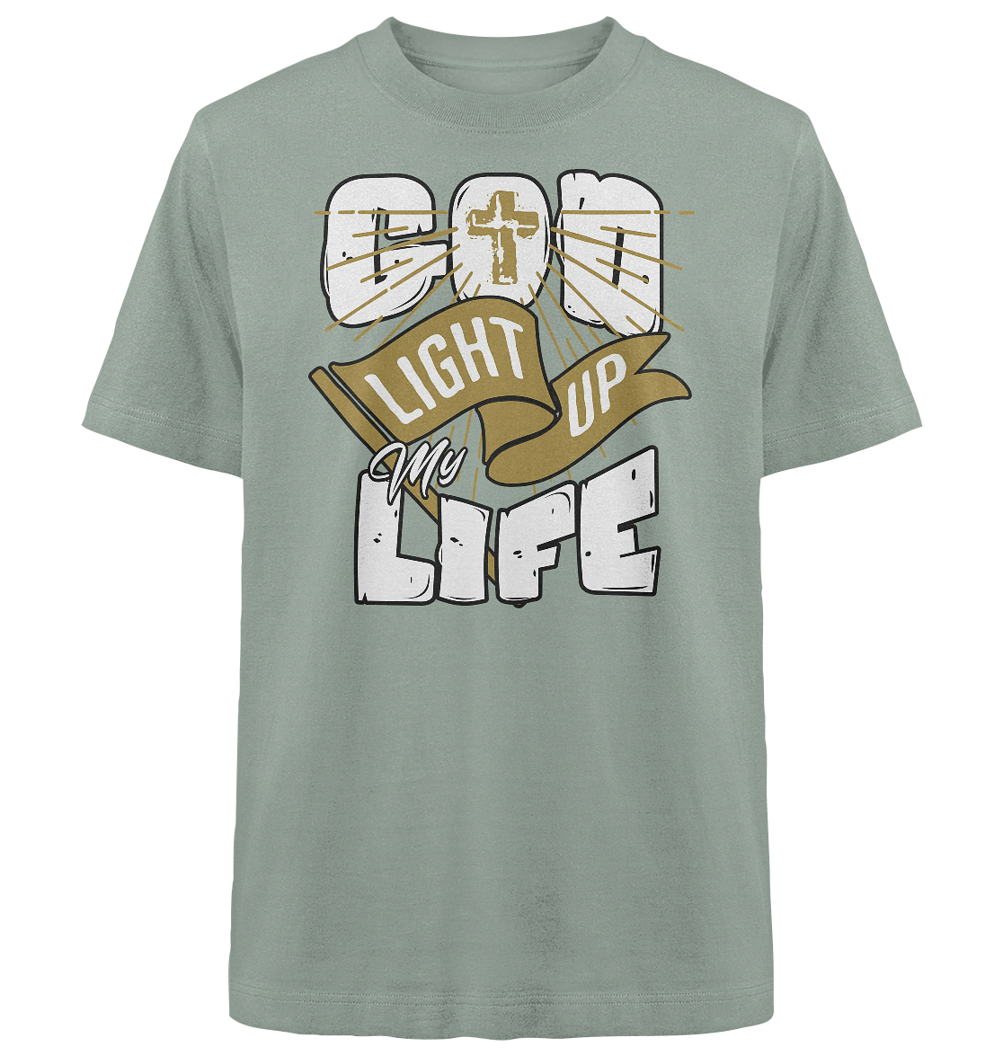 God light up my life - Heavy Oversized Shirt