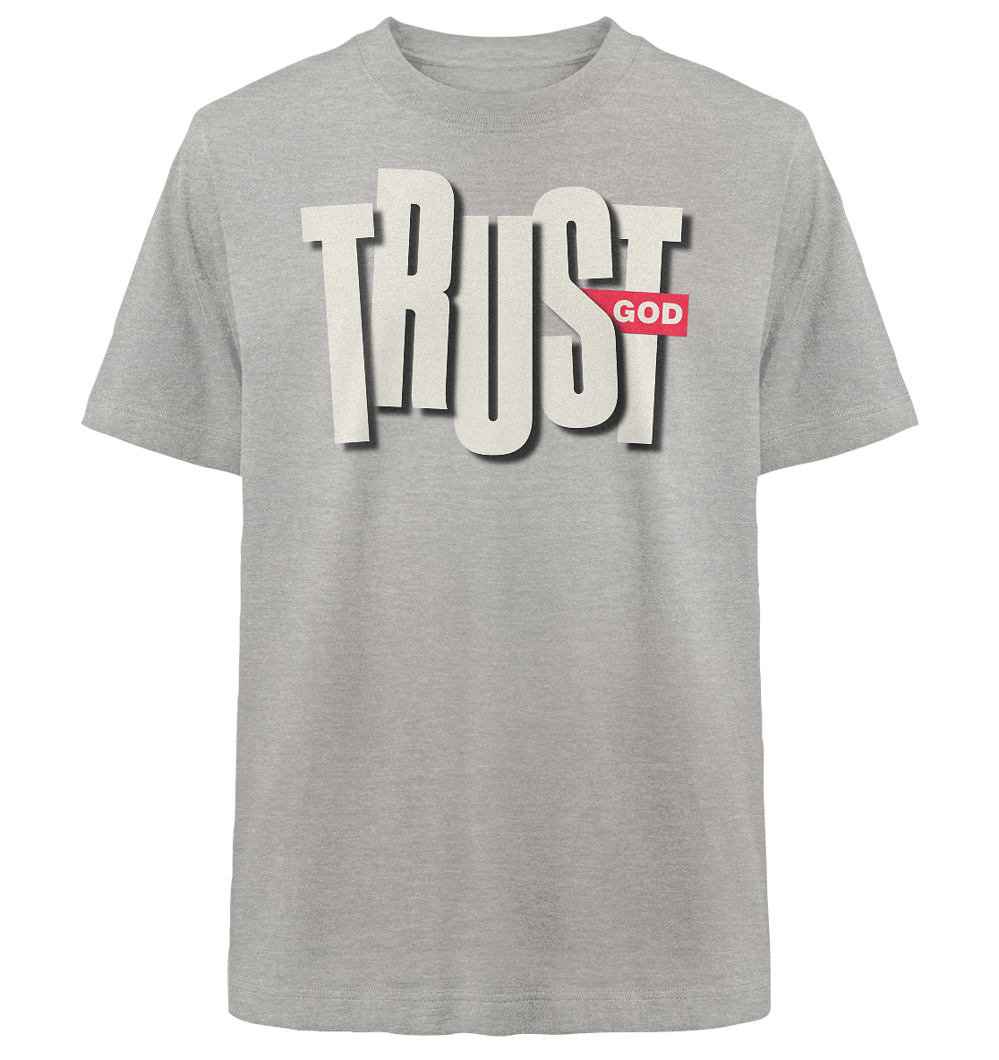 TRUST GOD - Heavy Oversized Shirt