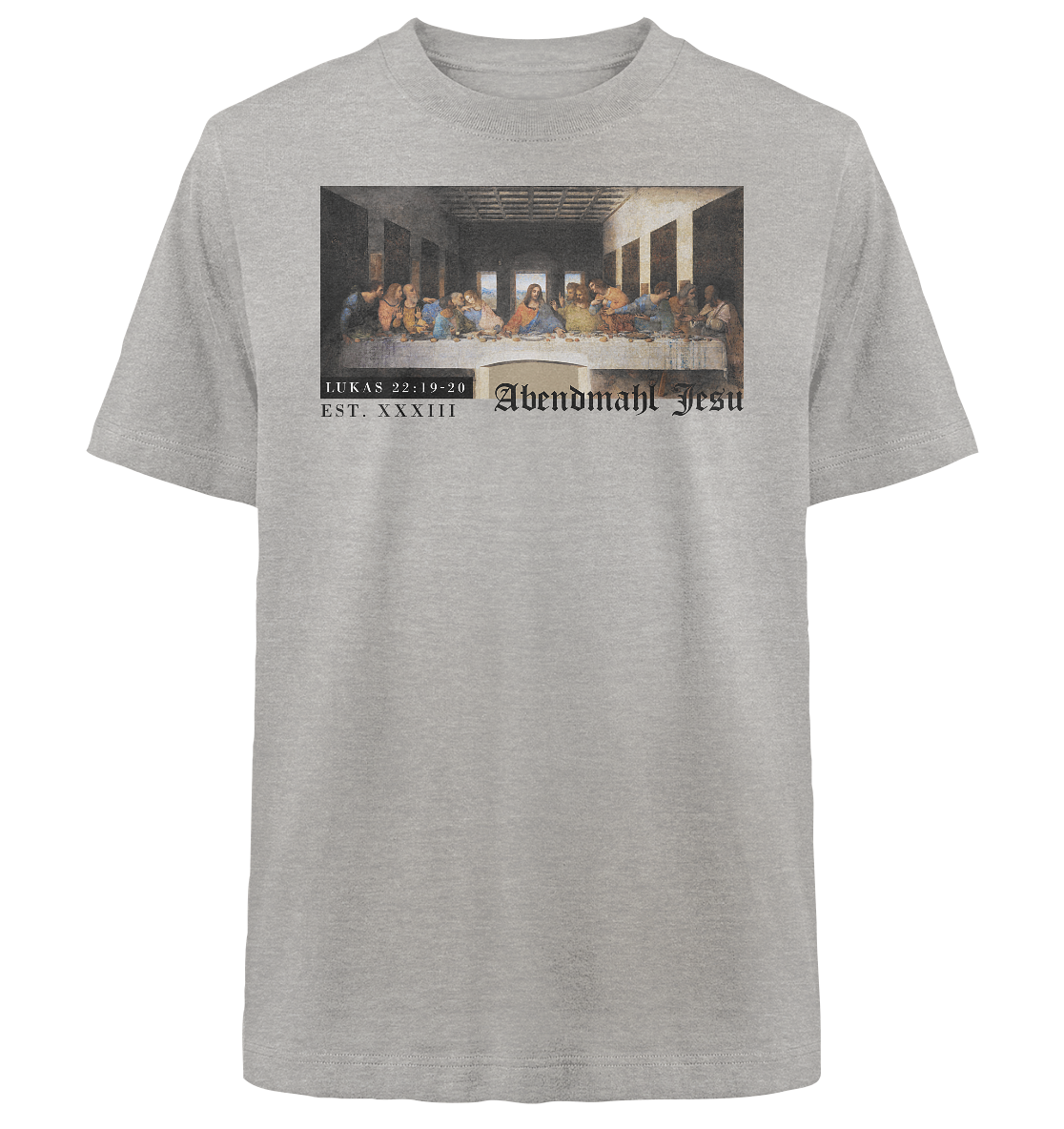 Abendmahl Jesu - Heavy Oversized Shirt