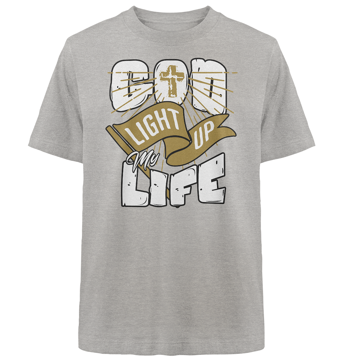 God light up my life - Heavy Oversized Shirt