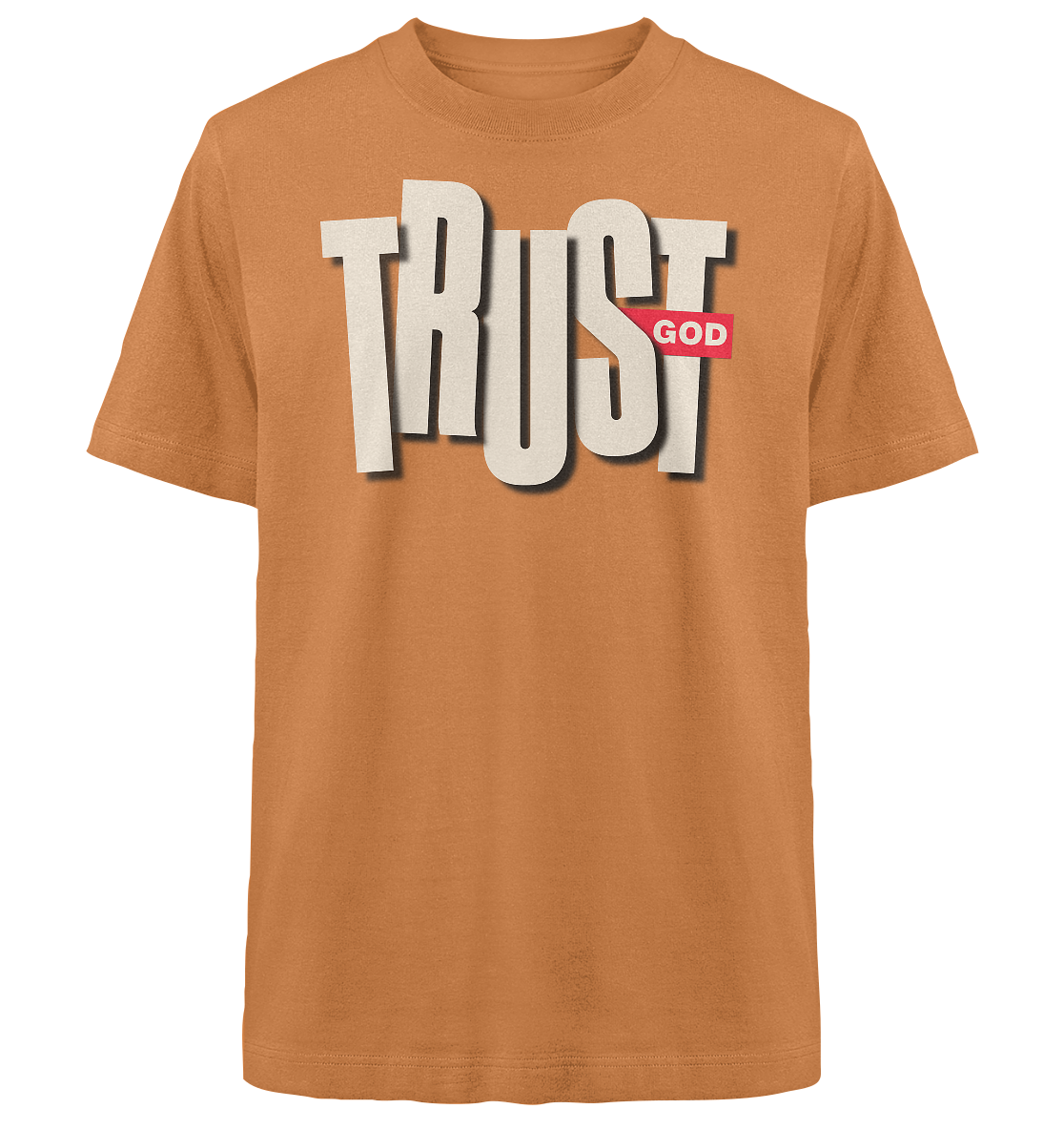 TRUST GOD - Heavy Oversized Shirt