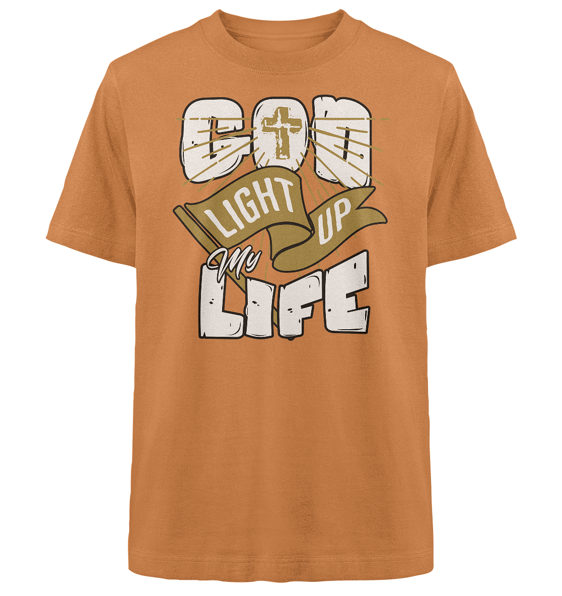 God light up my life - Heavy Oversized Shirt