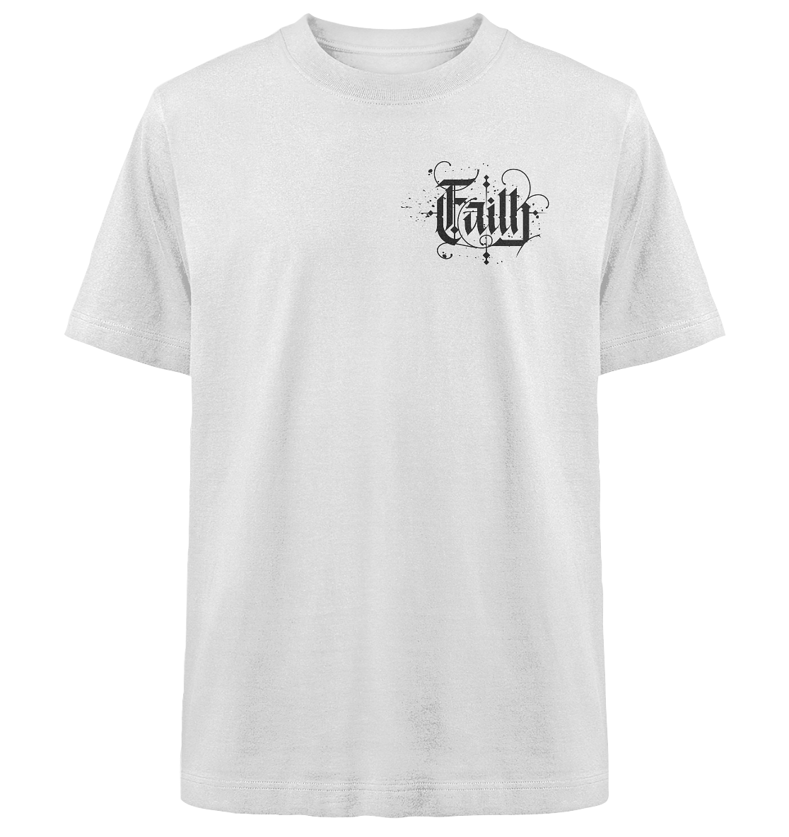 Faith (Kalligraphie) - Heavy Oversized Shirt