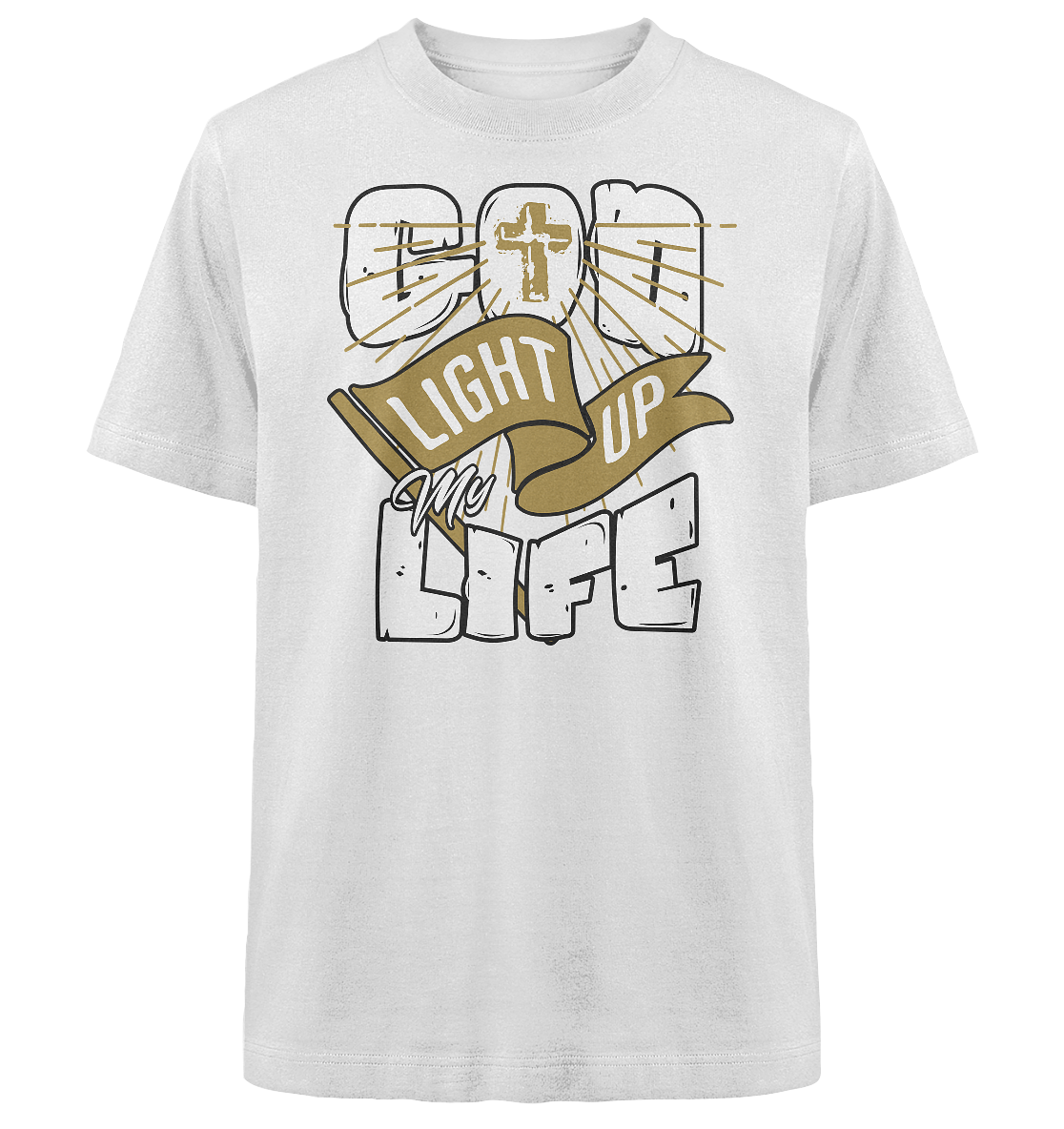 God light up my life - Heavy Oversized Shirt
