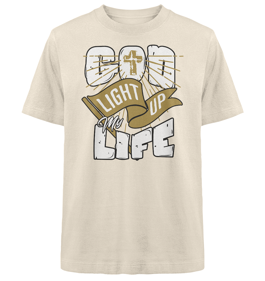 God light up my life - Heavy Oversized Shirt