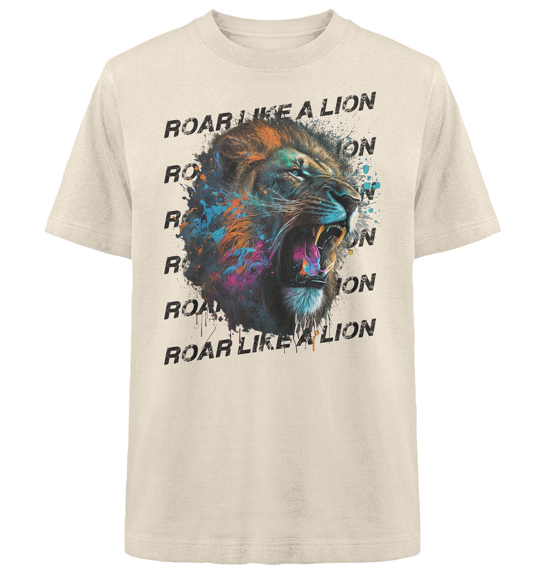 Roar like a Lion - Heavy Oversized Shirt
