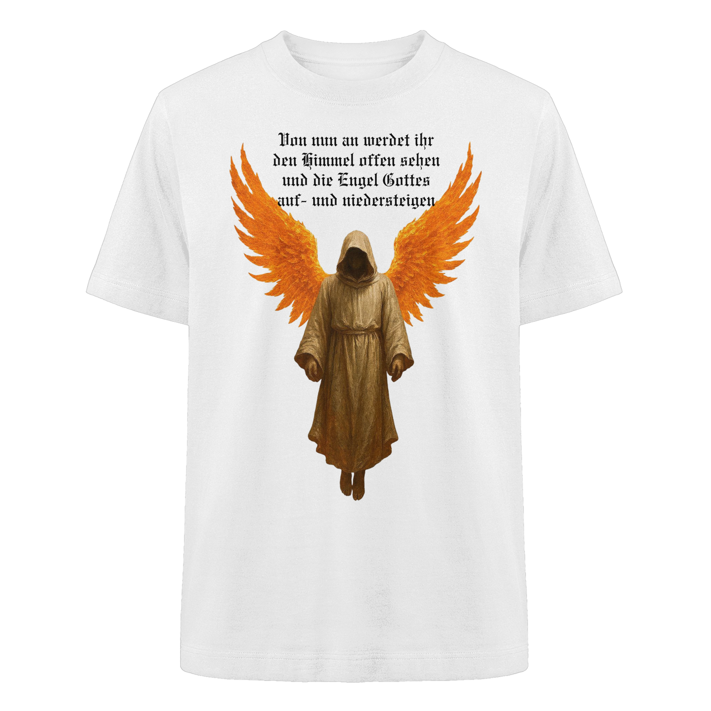 Sascha - Engel2 - Heavy Oversized Organic Shirt