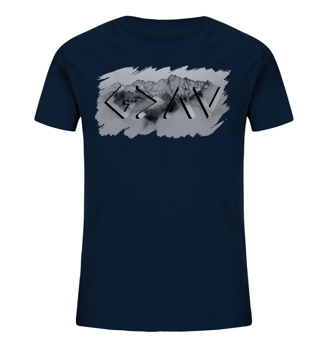Gott ist größer - Kinder Bio-Shirt