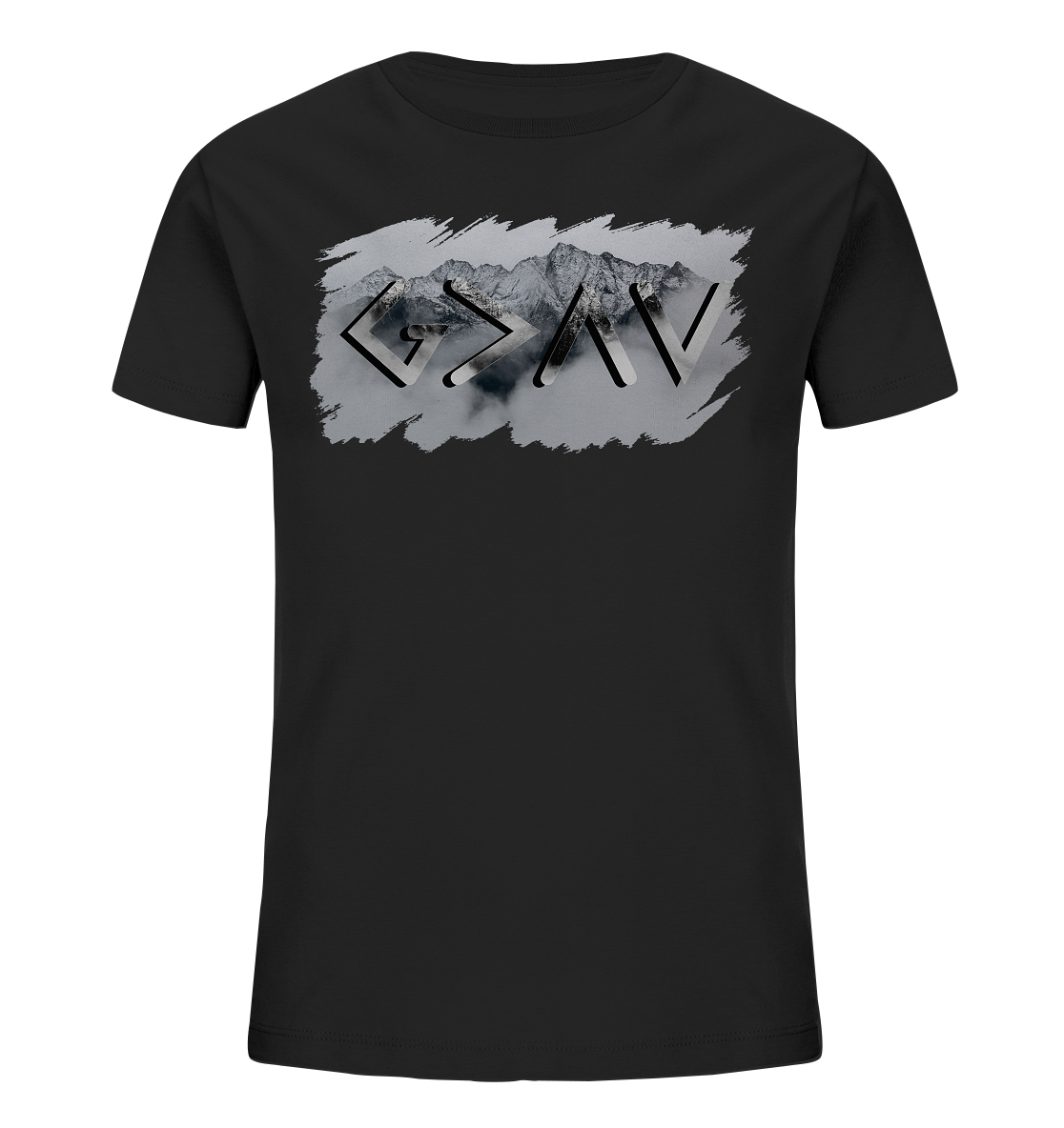 Gott ist größer - Kinder Bio-Shirt