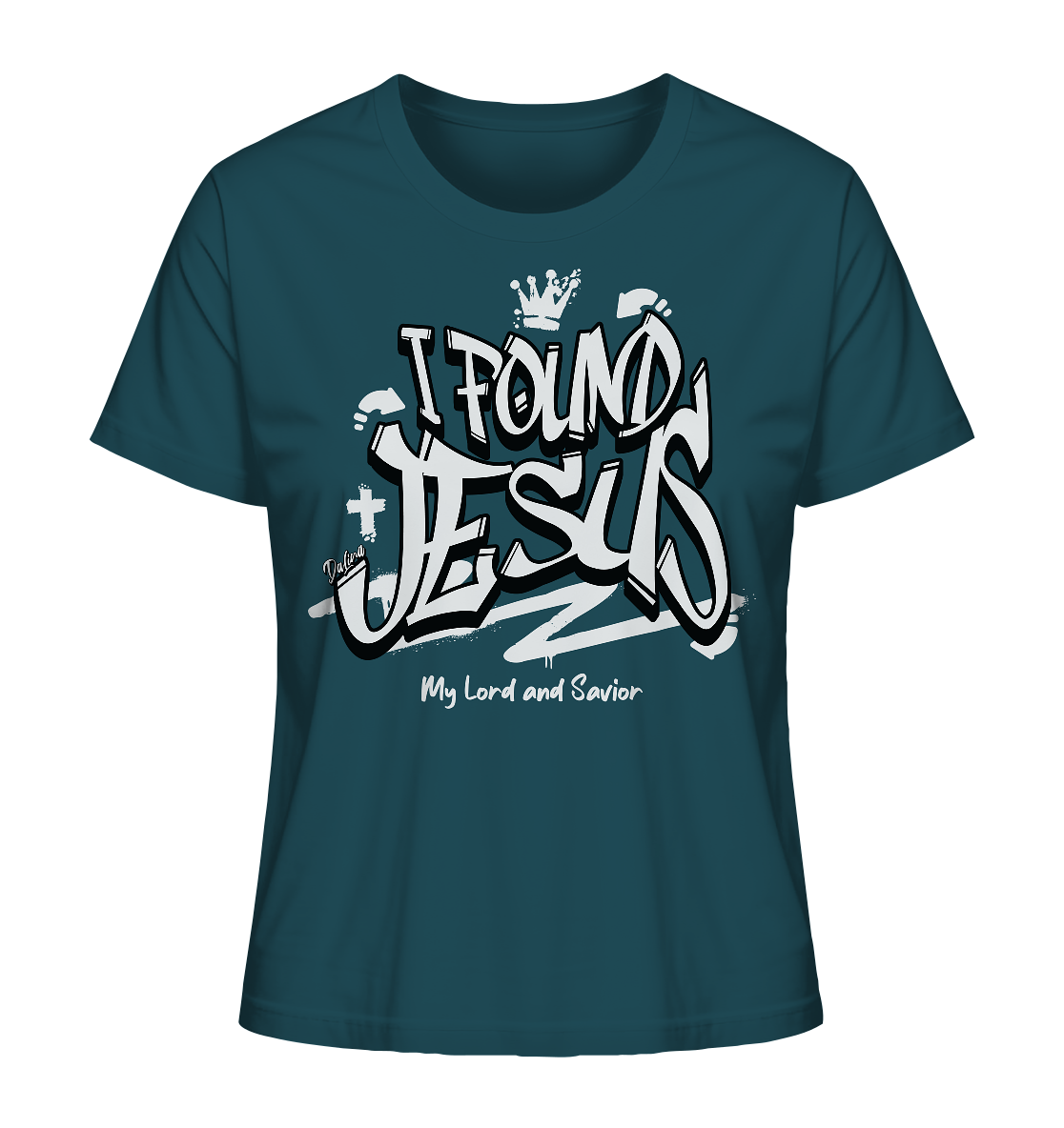I found Jesus - Damen Premium Shirt