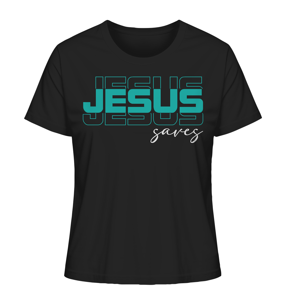 Jesus saves - Damen Shirt
