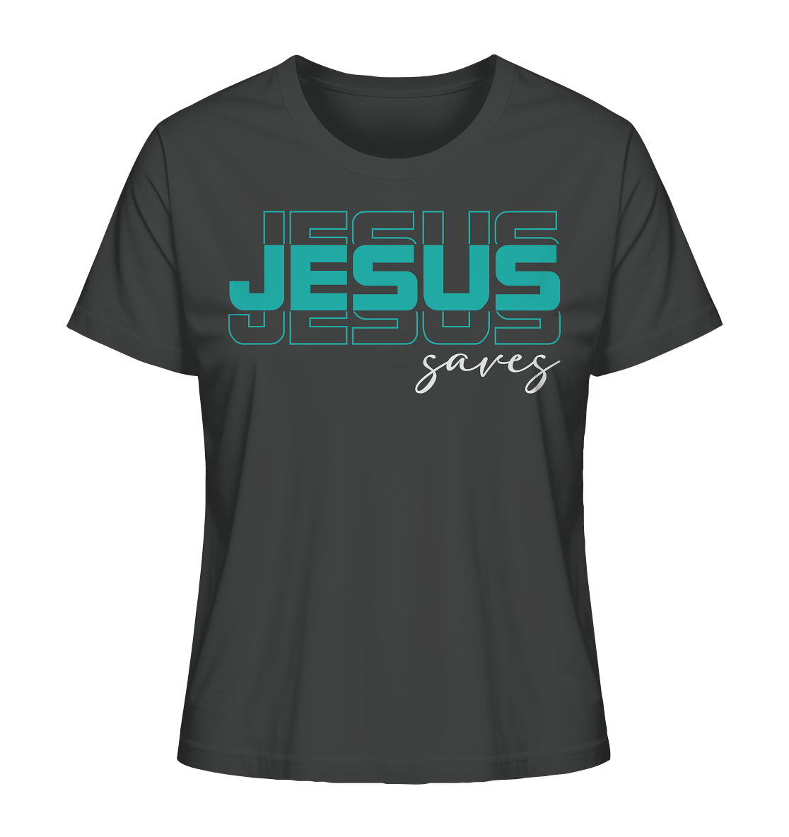 Jesus saves - Damen Shirt