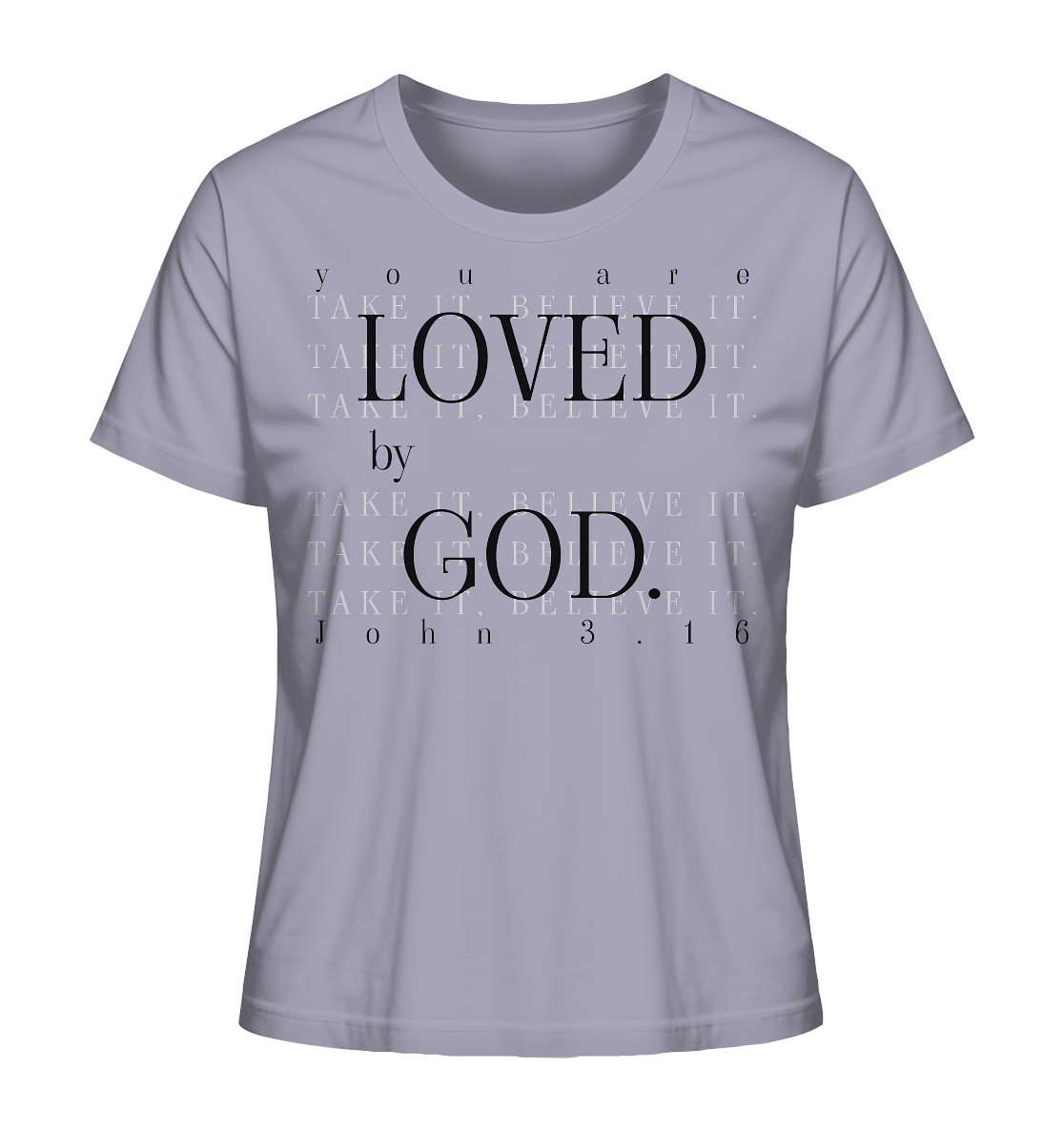Loved by God - Damen Premium Shirt