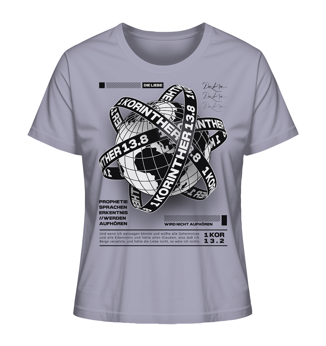 1 Korinther 13.8 - Damen Premium Shirt