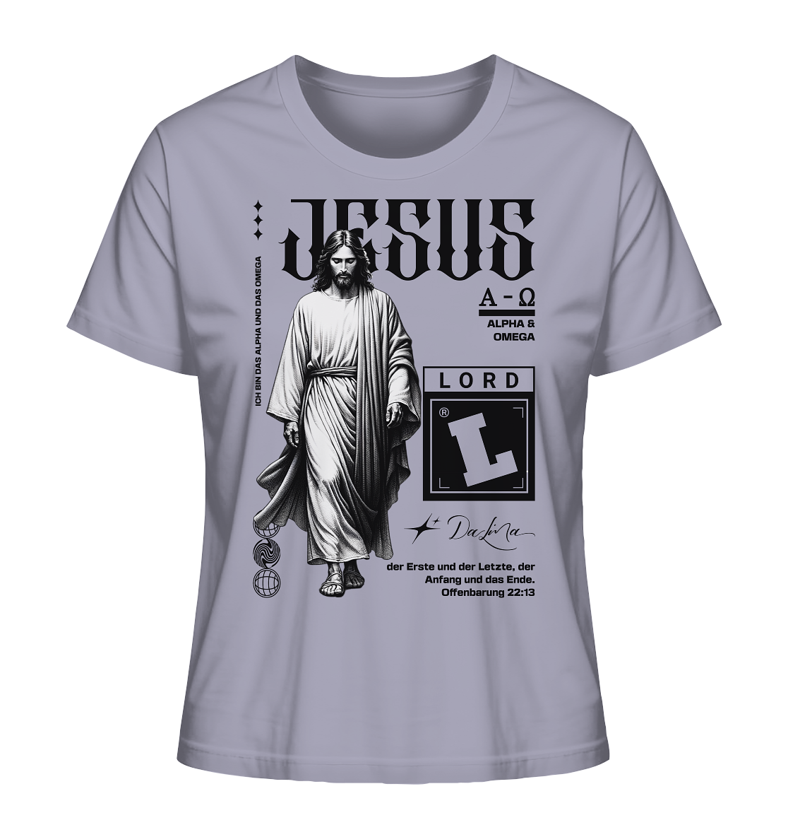 Jesus - Alpha und Omega - Damen Premium Shirt