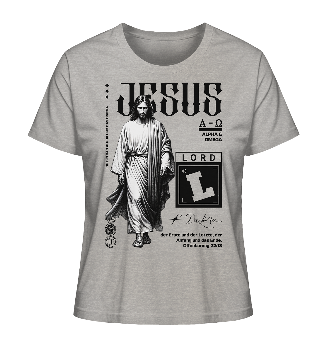 Jesus - Alpha und Omega - Damen Premium Shirt