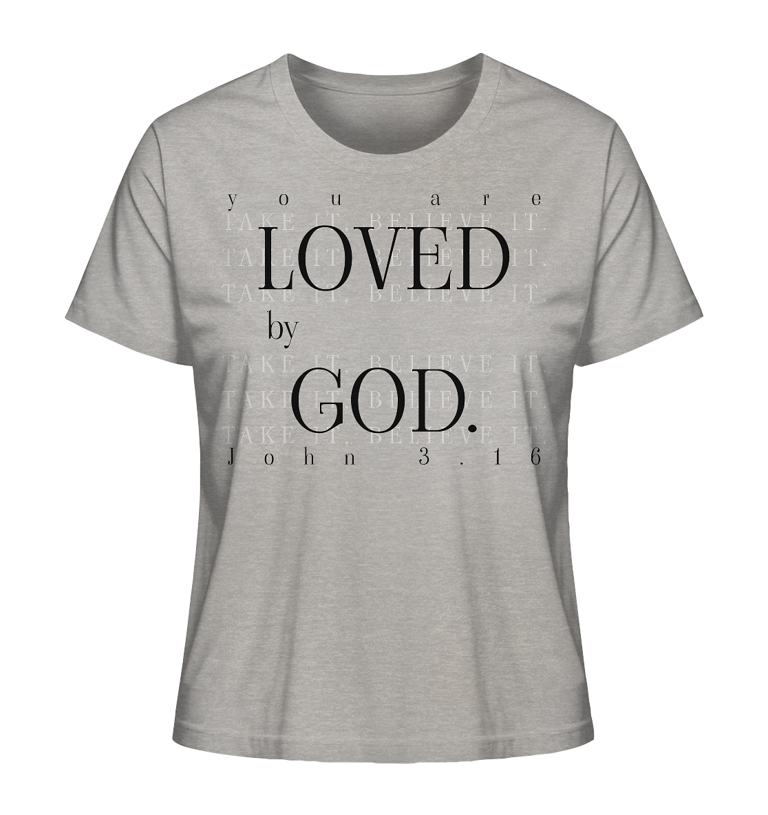 Loved by God - Damen Premium Shirt