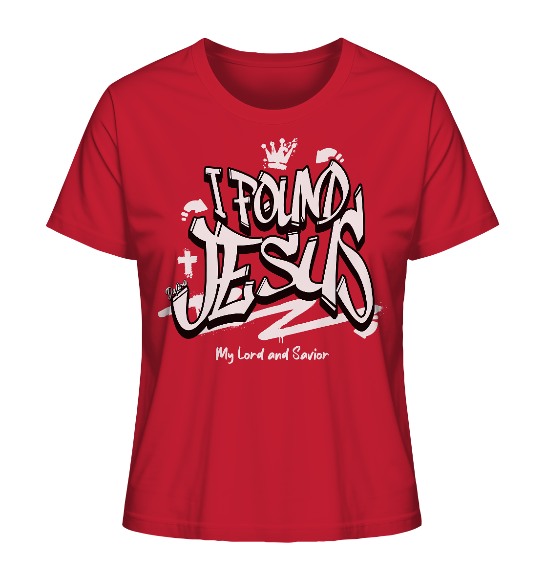 I found Jesus - Damen Premium Shirt