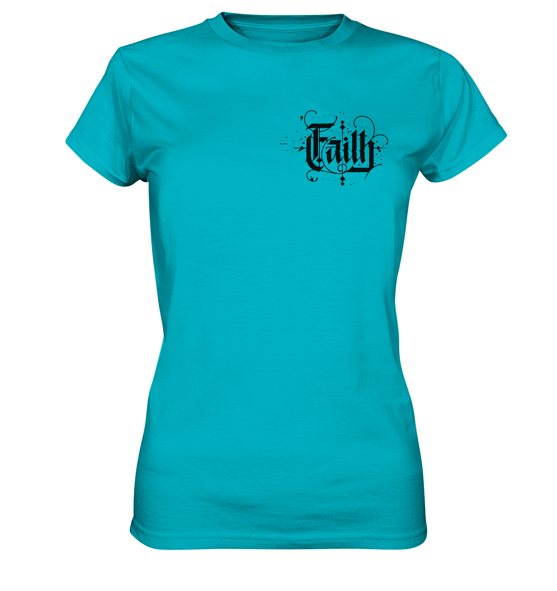 Faith (Kalligraphie) - Damen Shirt