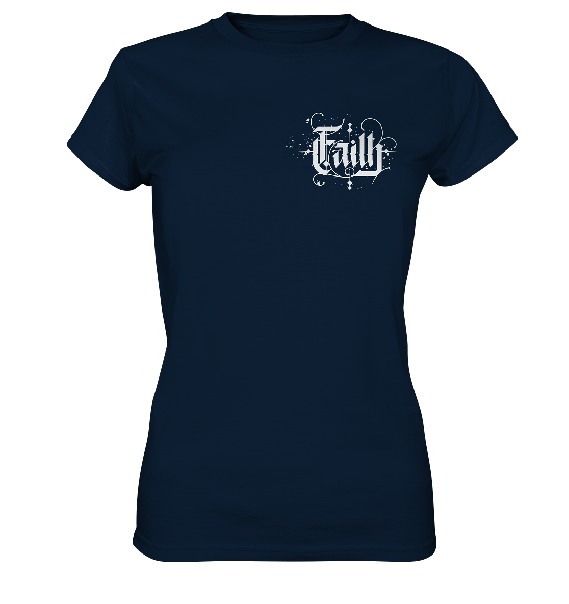 Faith (Kalligraphie) - Damen Shirt