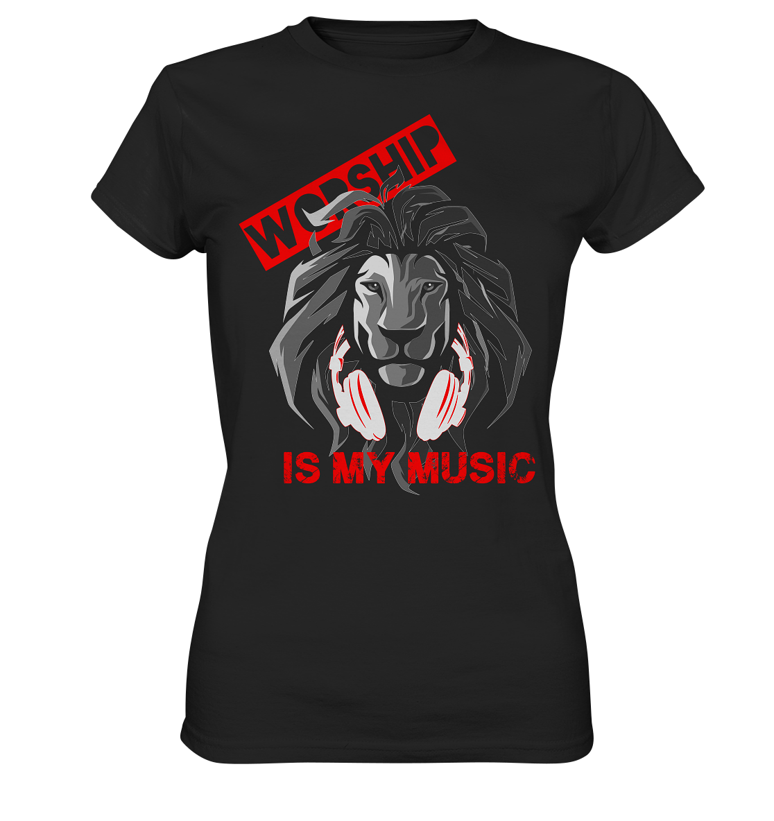 Worship is my music - Damen Shirt