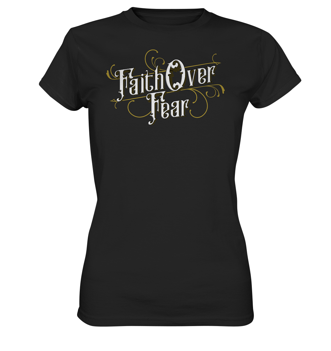 Faith over fear - Damen Shirt