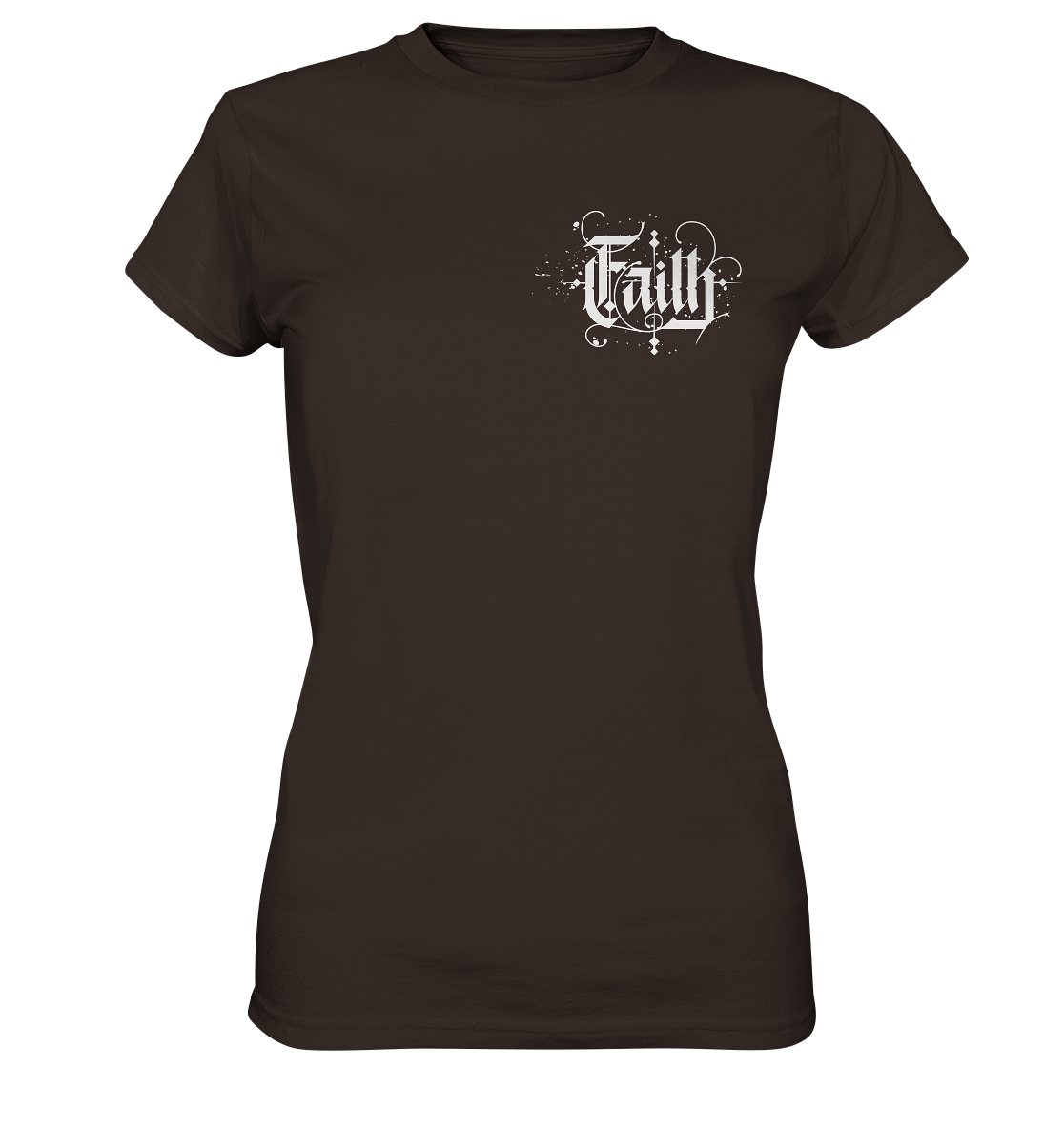 Faith (Kalligraphie) - Damen Shirt