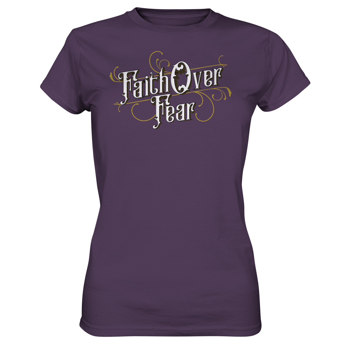 Faith over fear - Damen Shirt