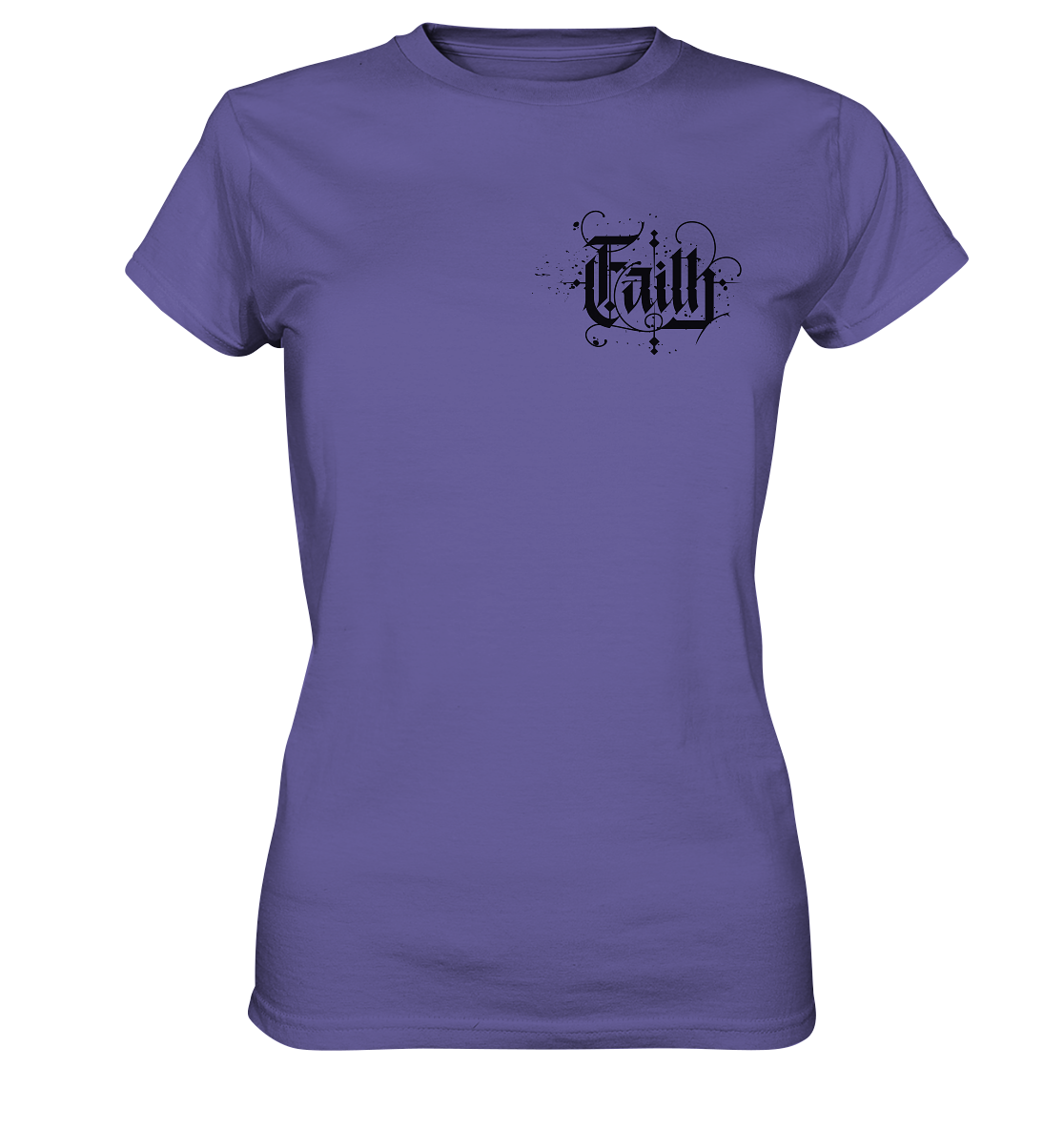 Faith (Kalligraphie) - Damen Shirt