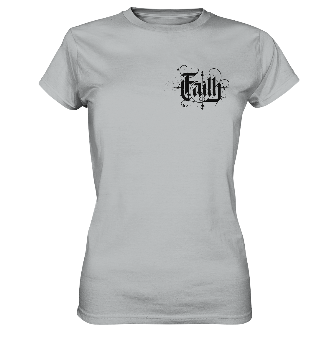 Faith (Kalligraphie) - Damen Shirt