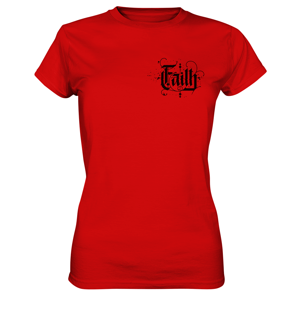 Faith (Kalligraphie) - Damen Shirt
