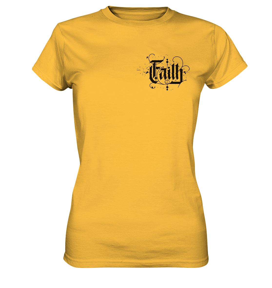 Faith (Kalligraphie) - Damen Shirt