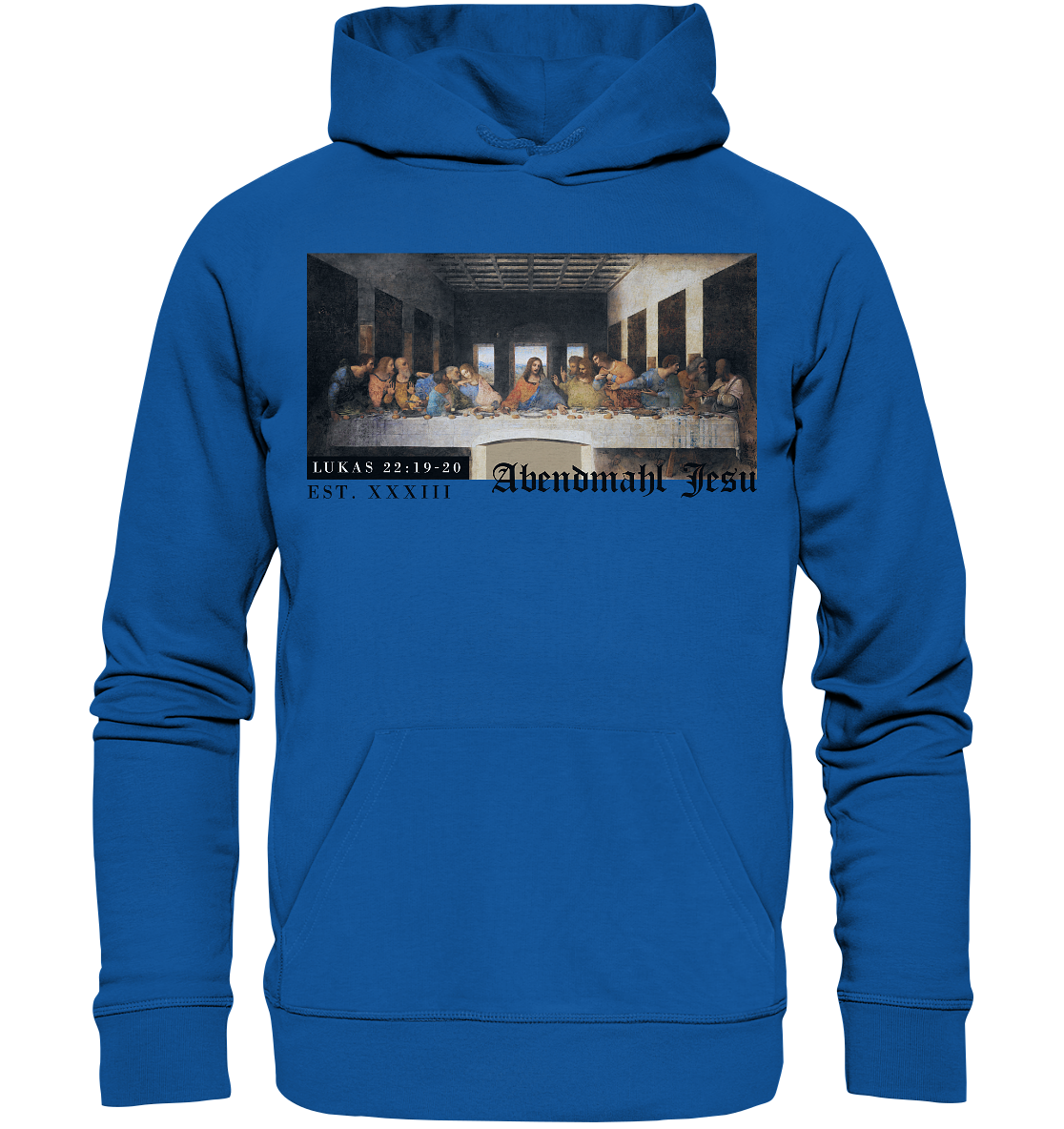 Abendmahl Jesu - Premium Hoodie