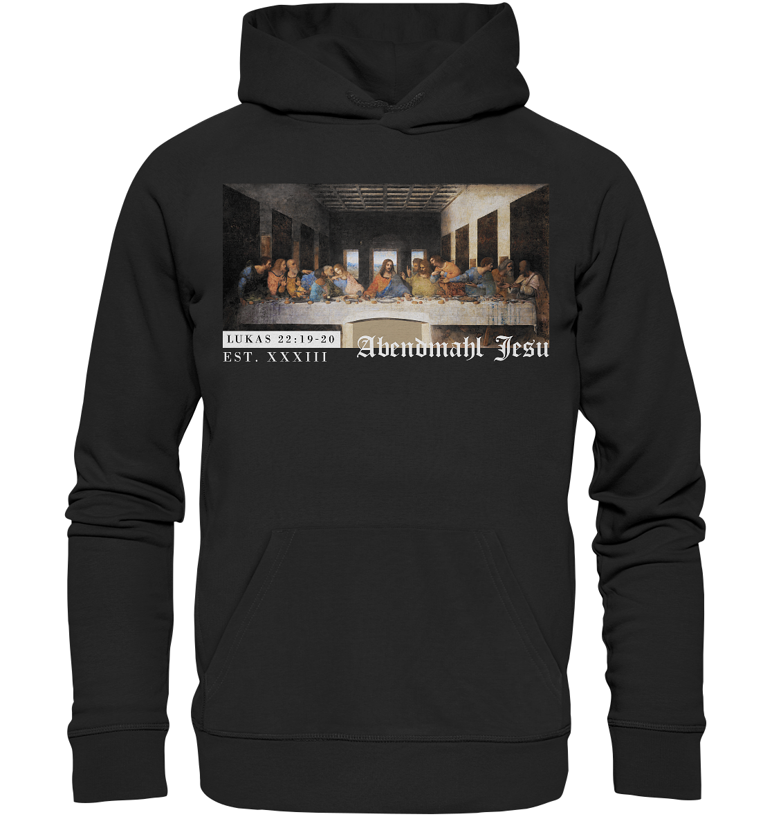 Abendmahl Jesu - Premium Hoodie