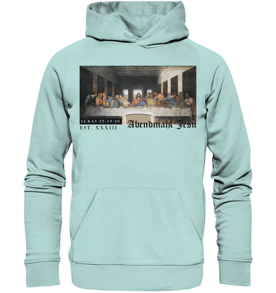 Abendmahl Jesu - Premium Hoodie