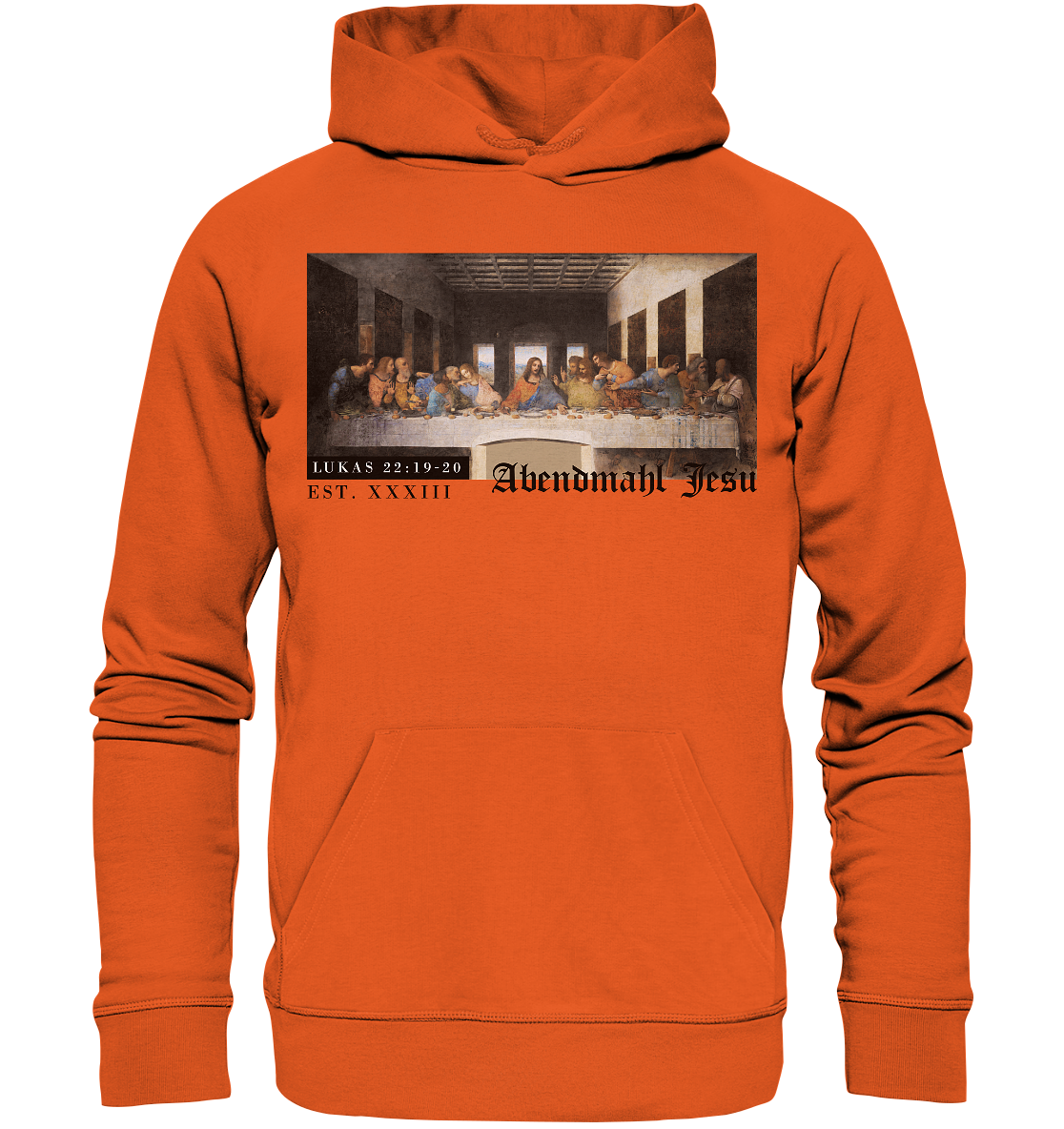 Abendmahl Jesu - Premium Hoodie