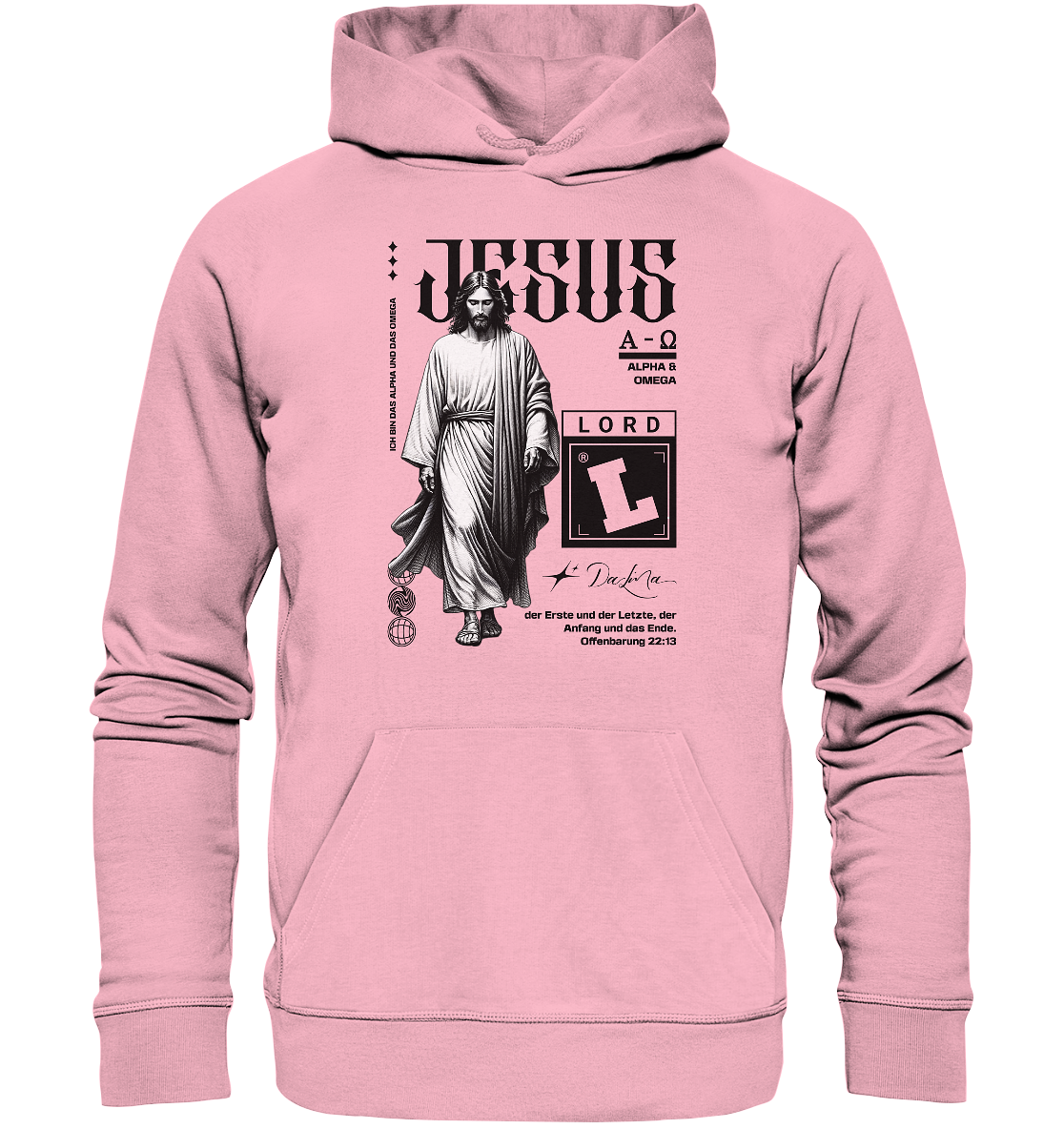Jesus - Alpha und Omega - Premium Hoodie